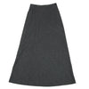 MARGARET HOWELL LONDON/TOKYO. Grey Wool Side Pocket Long Skirt