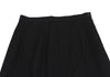 A/T Atsuro Tayama Japan. Black Wool Switching Design Skirt