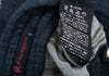 45rpm 45R JAPAN. Navy Striped Indigo Dyed Cotton Gauze Shirt