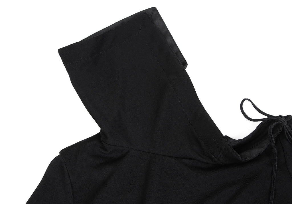 Jean Paul GAULTIER  PARIS. FOR SEPT PREMIERES  Black Star Embroidery Asymmetry Collar Dress