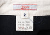 45rpm 45R JAPAN. Navy Wool Cutting Wrap Skirt