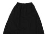 COMME des GARCONS JAPAN. Black Dyed Cotton Tuck Skirt