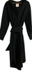 UNITED TOKYO JAPAN. Black Cotton/Poly Blend Shirt Dress