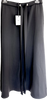 Viden NWT. Black Pure Wool A-Line Skirt