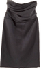 Christian Dior Paris. Black Wool Skirt