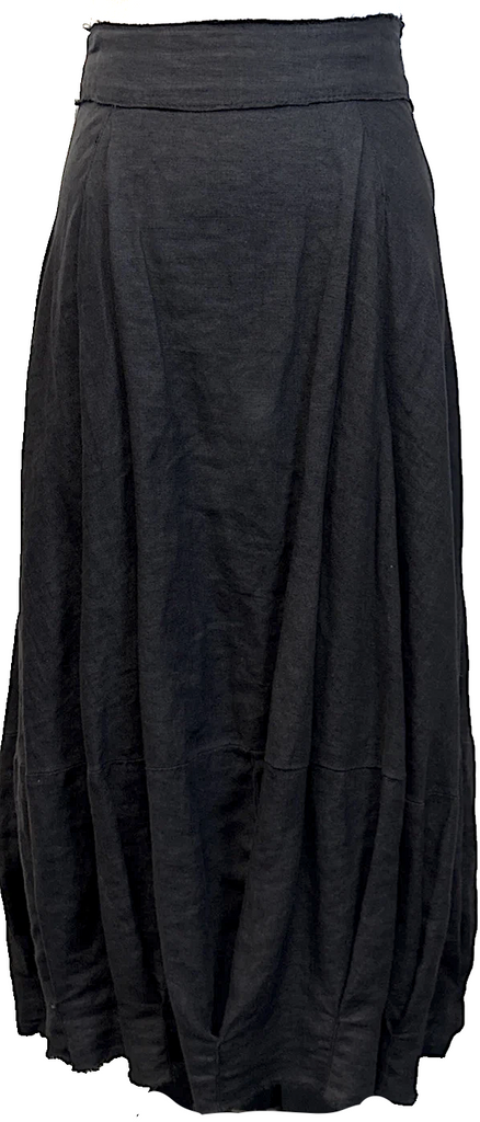 スカート MARC LE BIHAN Women Mid Skirts G2520 Black Marc Le Bihan Womens Black Tulle Skirt & Overlay Pleated