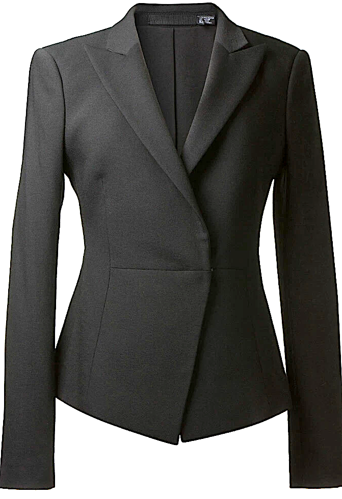 BLK DNM Stockholm/NYC. NEW W/TAG. Black Vool/Silk Blend Blazer
