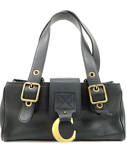 GIVENCHY PARIS. Honey Brown Leahter Hobo Style Shoulderbag