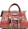 Chloe Paris. Phoebe Philo Design. Large Burnt Sienna Satchel / Shoulder Bag