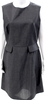 Yves Saint Laurent Paris. Gray Round Neck Sleeveless A-Line Mini Dress