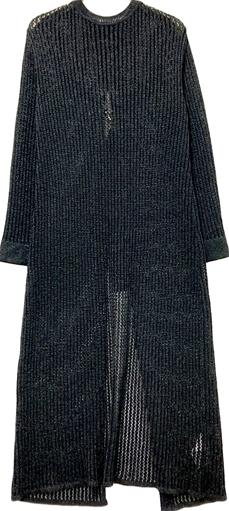UNITED TOKYO JAPAN. BlackLow-gauge knit dress