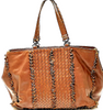 Bottega Veneta Italy. Large Intrecciato Woven Brown Leather Shoulderbag / Hand Bag / Tote