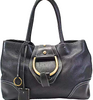 Dolce & Gabbana Italy. Black Grain Leather Shoulder Bag / Tote/ Handbag