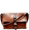 Vivienne Westwood UK. NEW W/O TAG. Brown Leather Shoulder Bag