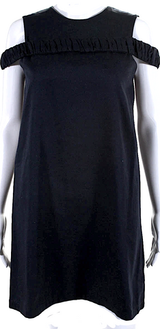 Mackage Montreal. Black Leather Long Sleeve Full Zip Collared Short Jacket