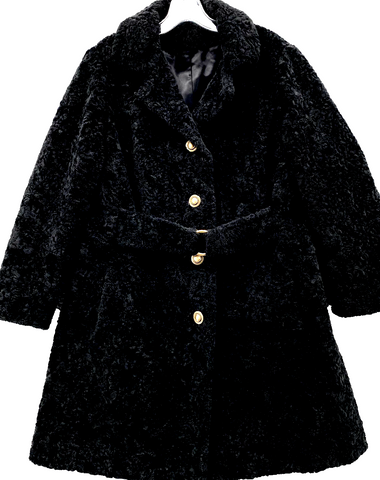 Nostrasantissima Italy. Black Cotton/Linen/Viscose Blend Wide Leg Pants