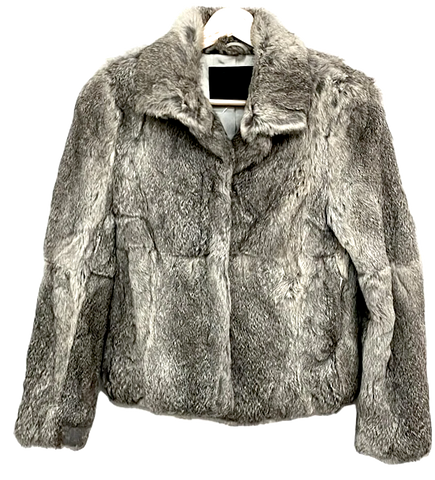 Versace Italy. Jeans Couture. Black Leather Three Button Jacket