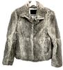 UNTITLED JAPAN. Vintage Luxury Gray Beige Rabbit (Lapin) Cropped Coat