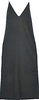 IENA: SLOBE IENA Paris/Japan.  Black PolyTech Slip Dress