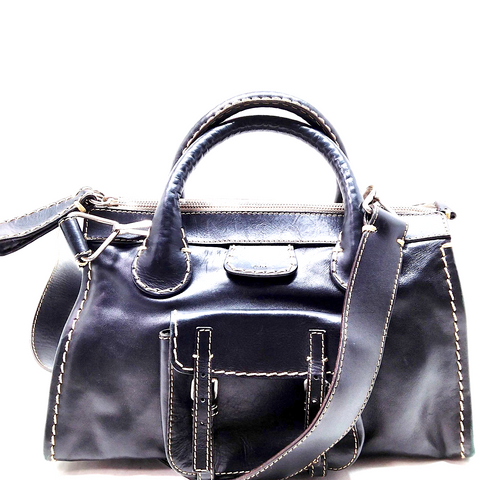 Nostrasantissima Italy. Black Cotton/Linen/Viscose Blend Wide Leg Pants