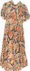 Jigsaw UK. Multi Color 00% Viscose Maxi Dress