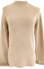 Prada Italy. Beige Cashmere, Silk Sweater