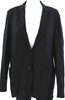 Lanvin Paris. Black Wool Two Button Lightweight Jacket