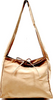 Bottega Veneta Italy. Beige Super Soft Tessuto Nylon Shoulder Bag