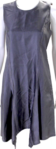 ACNE Studios Sweden. Blue Cotton 3/4 Sleeve Chunky Knit Sweater Dress/Tunic