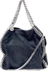 Stella McCartney UK. Black Vegan Faux Leather  Shoulder Bag