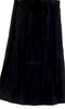 Whistles UK. Black Viscose with Polyamide Long Maxi Skirt