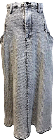 COMME des GARCONS JAPAN. TRICOT. Black Dyed Switching Skirt