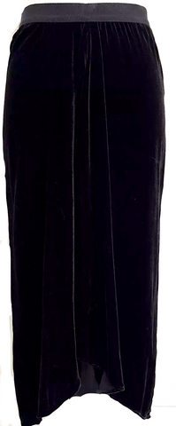 Chloe Paris. Black Back Acetate Zip Sleeveless Scoop Neck Shift Dress