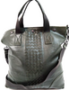 Bottega Veneta Italy. Dark Green/Black Shoulderbag / Handbag