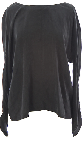 Dolce & Gabbana Italy. Black Nylon, Spandex, Acetate Stretch Flare Zip Skirt