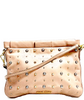 Miu Miu Italy. Pink Studded Leather Small Crossbody / Shoulder Bag
