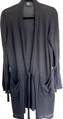 DÔEN Blue Silk Printed Blouse