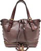 Chloe Paris. Burnt Sienna Brown Lamb Leather Shoulderbag / Handbag