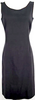Prada Italy. Black Sleeveless Acetate/Nylon/Spandex Dress