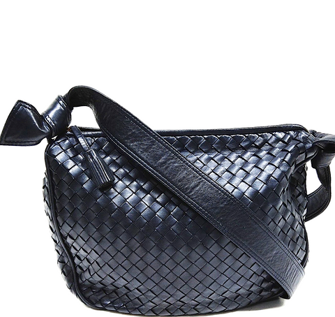 45RPM JAPAN.  Indigo Dyed Ribbon Neck Shirt/Blouse