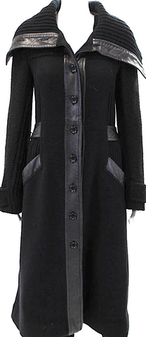 Prada Italy Vintage Plaid Sequins and White Collar Cotton Top