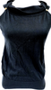 Gucci  Italy. Black Wool/Nylon Sleeveless Top