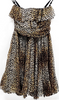 Dolce & Gabbana. Italy. D&G Dress Silk, Polyurethane Ladies
