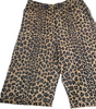 Fendi Italy. Polyester, Cotton, Special Resins Animal Print Pants