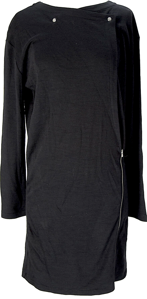 SURFACE TO AIR PARIS. NEW W/TAG Black Long Sleeve Smooth Dress