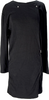 SURFACE TO AIR PARIS. NEW W/TAG Black Long Sleeve Smooth Dress