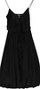 DONNA KARAN NY. DKNY Black Acetate Maxi Dress