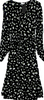 Ghost LONDON. TANYA SARNE DESIGNER. Black Floral Viscose  Maxi Dress
