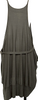 YOHJI YAMAMOTO JAPAN. Y's Khaki Color Wool Rayon Wrap Sleeveless Knit Tunic Top/Dress