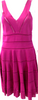 Christian Dior Paris. NEW W/TAGS Magenta Sleeveless Zip Scoop Neck Lined Dress